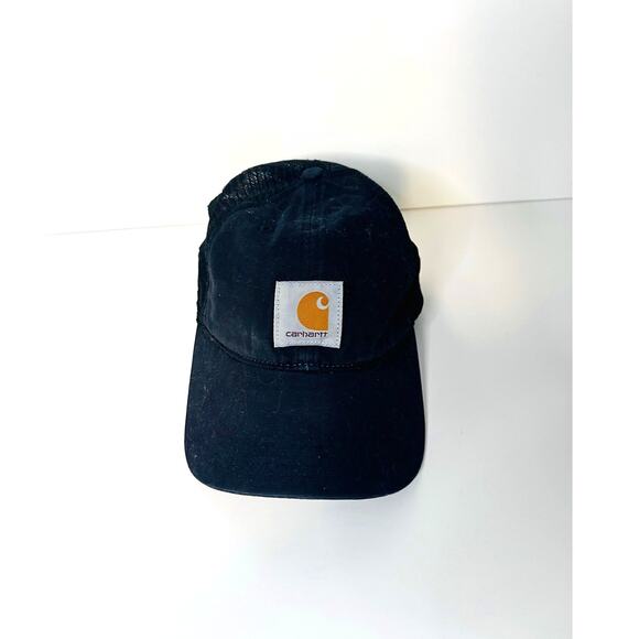 Carhartt Women's Black Trucker SnapBack Cap Hat - Picture 1 of 4